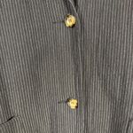 Grade & Gather  Pinstripe Lightweight Jacket Tunic Womens S Longline Button Front Photo 2