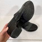 Dansko  Black Grey Leather Slip On Clogs Womens 7 Nursing Shoes Comfort Classic Photo 3