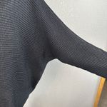 Ralph Lauren  Womens Boat Neck Ribbed Knit Sweater Plus Size 3X Black Shimmer Photo 2