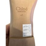 Chloé Chloe NIB Lauren Leather Scalloped Flats in Pink Tea Size 40 Photo 8