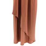 Garnet Hill  Easy Wrap Knit Dress Brown Comfort Chic Capsule Stretch M Photo 7