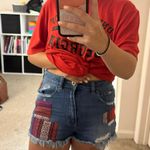 PacSun Patchwork Jean Shorts Photo 2