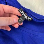 EXPRESS Royal Blue Ruched Dress Photo 3