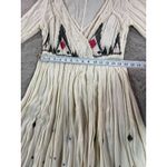 Free People  Romantics Splendor The Grass Embroidered Midi Dress Boho Festival M Photo 10