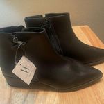Worthington Black Ankle Boots with Memory Foam Soles, S99 Photo 0