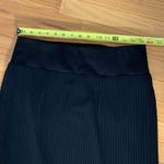 Nic+Zoe Nic‎ + Zoe Black Ribbed skirt size 10 Photo 4