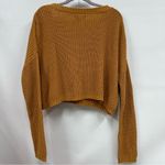 Aeropostale  Large Cropped knit Sweater 100% cotton Photo 5