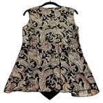 Vintage Y2K Babydoll Top Paisley V Photo 7