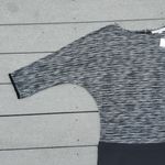 Loft NWT  3/4 Sleeve Marled Top Shift Dress Photo 4