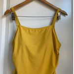 Catherine Malandrino  Women’s One Piece Swimsuit with Side Ruching‎ Yolk Yellow Photo 2