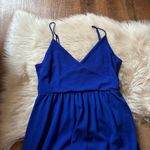 Lulus LULU’S On The Silver Screen Royal Blue Maxi Dress Photo 4