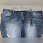 Torrid  premium stretch boyfriend crop Distressed Jeans size 30 NEW #719 Photo 5