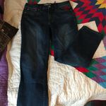 Free People cropped relaxed embroidered jeans Photo 2