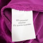 Pam & Gela NEW  Mock Neck Shirred Ruched Puff Sleeve Velvet Velour Bodycon Dress Photo 2