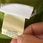 Hot Cotton Women’s Green Linen V Photo 3