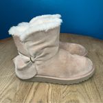 UGG  Classic Mini Twist Ankle Boots Suede Fur Lined Blush Pink Women’s Size 8 Photo 1