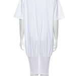 Lily White MARNI Italy Short Sleeve Blouse Stretch Popeline, Size US 2 EU 38 NWT Photo 6