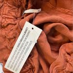 Young Fabulous and Broke YFB Izzy Raw Edge Linen Blend Burnt Orange Shorts M NWT Photo 8