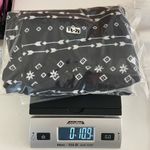 NWOT Women’s black white arrow patterned soft tshirt maxi stretch‎ dress medium Photo 6