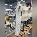 Anthropologie Daily Practice by Mock-Neck Ruched Midi Dress SP Photo 5