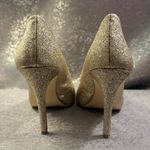 Gianni Bini  Gold Glitter Women's Heels Photo 4