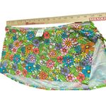 Wild Fable Women's Medium Side Cinch Swim Cover Up Skirt Floral Print Beach NWT Photo 4