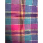 American Vintage Vintage 80s Annie Plaid Maxi Dress Oversized Collar Cotton Cottagecore Medium Photo 8