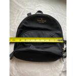 Kate Spade Nylon Mini Backpack Leather Straps 3 Sections Travel Career GUC Photo 7