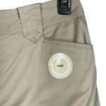 st. john's bay St. John’s Bay SZ 14 Skort Stretch Pockets Zip-Fly Above Knee Khaki Porcelain Photo 1