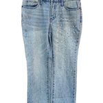 Who What Wear  women's size 6 light washed jeans with pearls Photo 0
