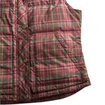Eddie Bauer Vintage Womens Goose Down Puffer Vest Y2K Cabin Plaid Size Medium Photo 6