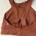 Lululemon Size 2 W2CNUS Strong at Heart Bra Medium Support Ancient Copper Photo 8