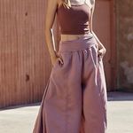 Free People NWT Effortless Easy Pants Fireside Photo 0
