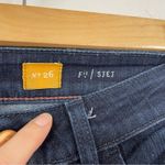 Pilcro and the Letterpress  Dark Wash Stet Bootcut Jeans Womens 26 Photo 7