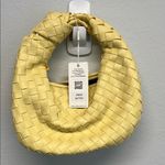 Urban Expression Urban Expressions | Buttery Yellow Faux Leather Woven Hobo Bag 💛 Photo 1