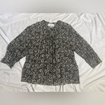 Ba&sh  Lio Abstract Pintucked Blouse | 2 M Photo 11