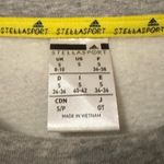 Stella McCartney x Adidas Grey Melange Metallic Crew Neck Sweatshirt Size S Photo 2