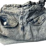 Jordache Vintage Paper Bag Waist Balloon Leg Jeans Stonewashed Blue Size 11 Photo 5