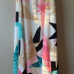 Lulus  Daydreaming White Print Maxi Skirt Photo 0