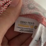 Lands' End Pink Wood Lily Medallion Tile Short Sleeve Button Front Mini Dress L Photo 9