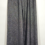 Odica, Relaxed fit, elastic waist, silver black sparkly ankle pants,‎ one size Size undefined Photo 0