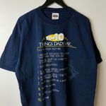 Tultex Top 10 Things Dads Say T Shirt Vintage 90s Blue Extra Large XL Humor Funny Solid Photo 9