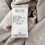 Pas de Calais M Wool Cotton Textured Long Sleeve Sweater Taupe Made In Japan 36 Size M Photo 7