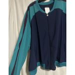 Cherokee Navy Blue Scrubs Infinity Warm Up Jacket Size 5XL Antimicrobial Photo 2