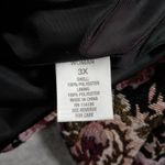 Dress Barn  Blazer Woman 3X Tapestry Floral Romantic Jacquard Jacket Cottagecore Photo 7