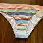Roxy  Women's Standard Bikini Bottom, Bright White The Line Up Strip, XL Photo 2