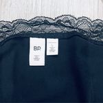 BP Nordstrom Women’s Black Cropped Silky Cami Size Large New Photo 2