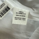 Dissh Catania Linen Strapless Dress White Size 10 NWT Photo 6