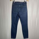 Warp+Weft‎ Women's JFK New York City Dark Wash High Waisted Skinny Jeans 4/27 Photo 7