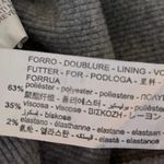 ZARA Gray Sleeveless Pearl Bead Strap Rib Knit Cami Camisole Crop Tank Top Sz M Photo 4